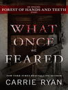 Cover image for What Once We Feared